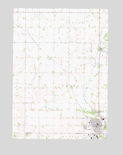 Forest City, IA USGS Topographic Map