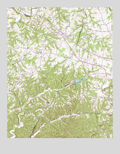 Forest Grove, TN USGS Topographic Map