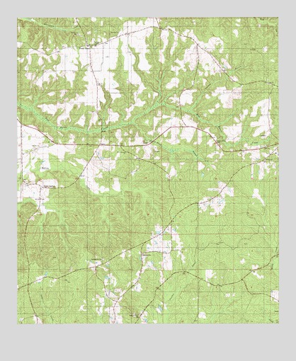 Forest Home, AL USGS Topographic Map