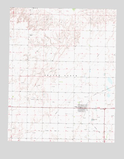 Forgan, OK USGS Topographic Map