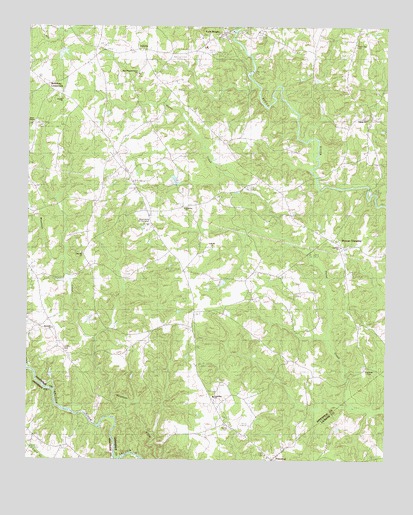 Fork Shoals, SC USGS Topographic Map