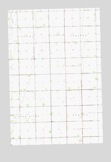 Arthur SE, ND USGS Topographic Map