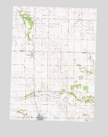 Forreston North, IL USGS Topographic Map