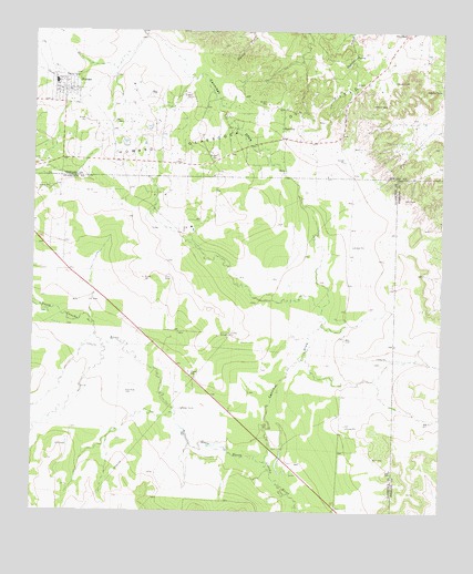 Forsan, TX USGS Topographic Map