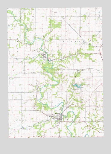 Fort Atkinson, IA USGS Topographic Map