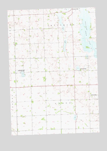 Artichoke Lake, MN USGS Topographic Map