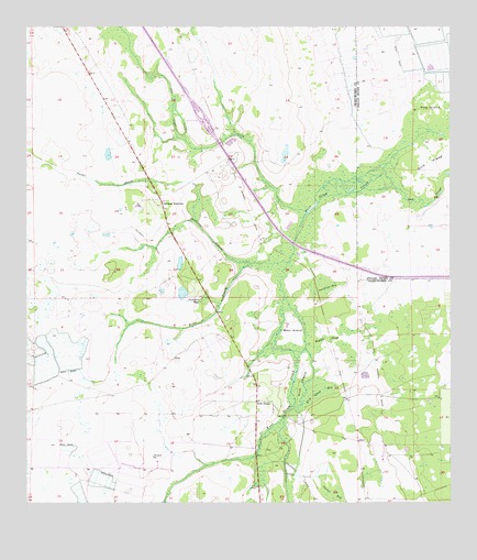 Fort Drum, FL USGS Topographic Map