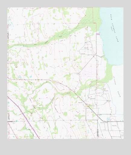 Fort Drum NE, FL USGS Topographic Map