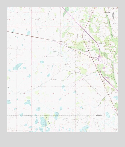 Fort Drum NW, FL USGS Topographic Map