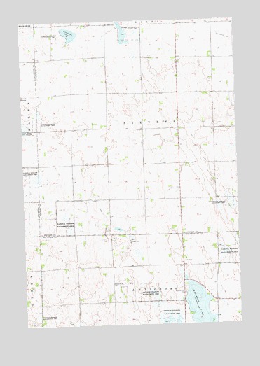 Artichoke Lake NW, MN USGS Topographic Map