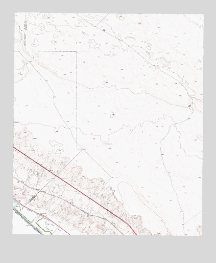 Fort Hancock NW, TX USGS Topographic Map