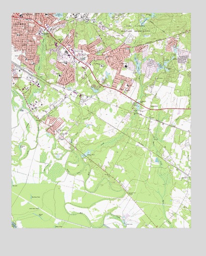 Fort Jackson South, SC USGS Topographic Map