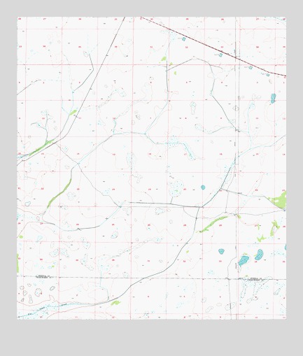Fort Kissimmee NE, FL USGS Topographic Map