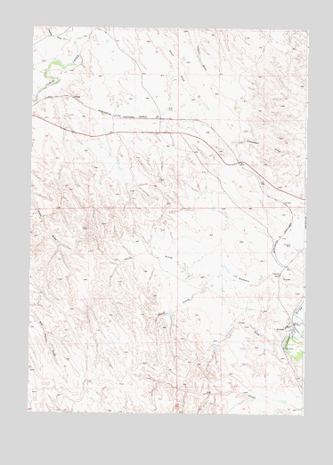 Arvada, WY USGS Topographic Map