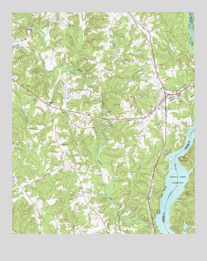 Fort Lawn, SC USGS Topographic Map