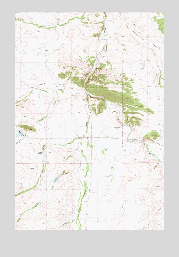 Fort Logan, MT USGS Topographic Map