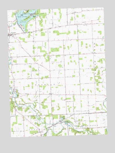Fort Loramie, OH USGS Topographic Map