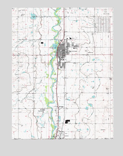 Fort Lupton, CO USGS Topographic Map
