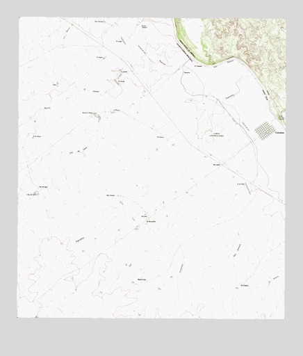 South of San Pedro Hill, TX USGS Topographic Map
