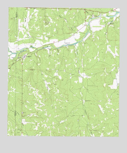 Fort McKavett, TX USGS Topographic Map