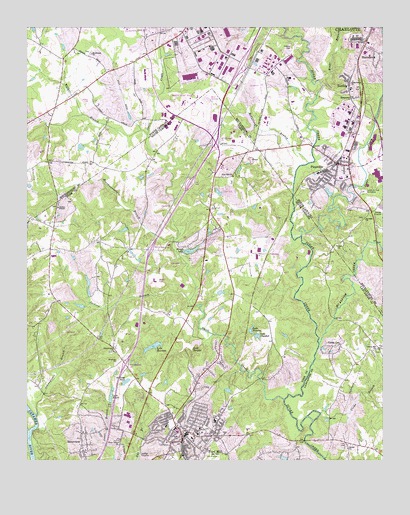 Fort Mill, SC USGS Topographic Map