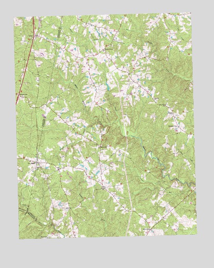 Fort Mitchell, VA USGS Topographic Map