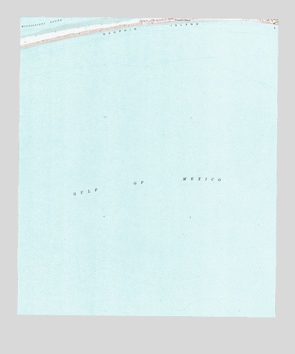 Fort Morgan NW, AL USGS Topographic Map