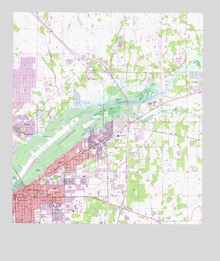 Fort Myers, FL USGS Topographic Map
