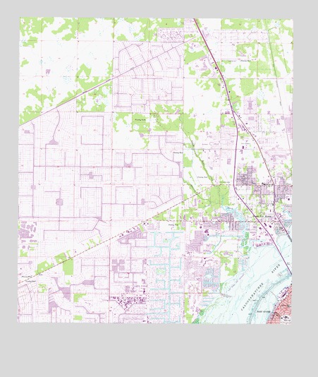 Fort Myers NW, FL USGS Topographic Map