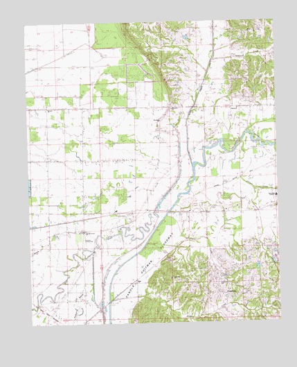 Asa, MS USGS Topographic Map