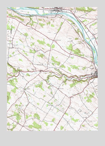 Fort Plain, NY USGS Topographic Map
