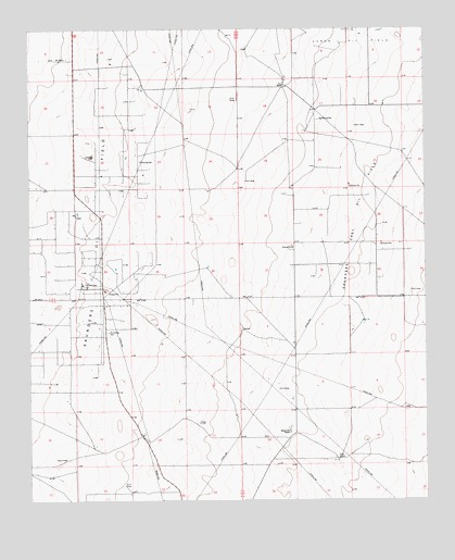 Fort Ranch, NM USGS Topographic Map