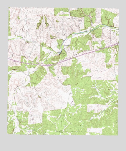 Fort Terrett Ranch, TX USGS Topographic Map
