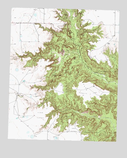 Fortress Cliff, TX USGS Topographic Map
