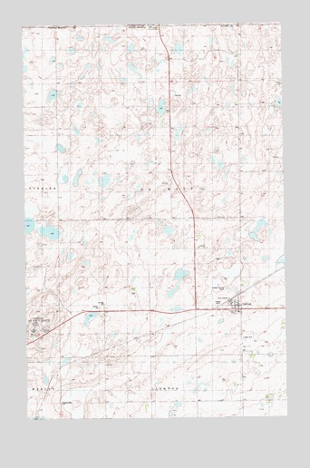 Fortuna, ND USGS Topographic Map