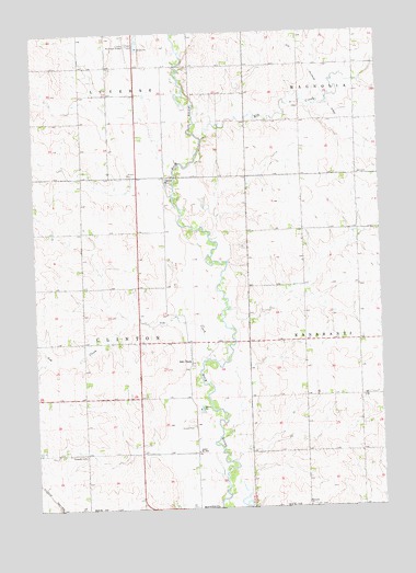Ash Creek, MN USGS Topographic Map