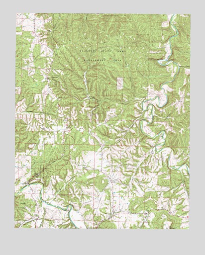 Forum, AR USGS Topographic Map