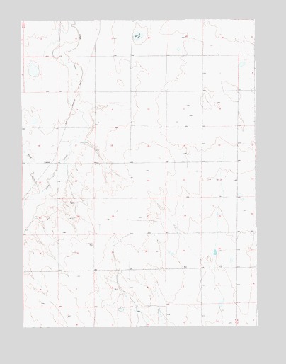 Fosston, CO USGS Topographic Map