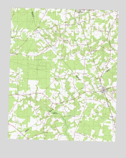 Fountain, NC USGS Topographic Map