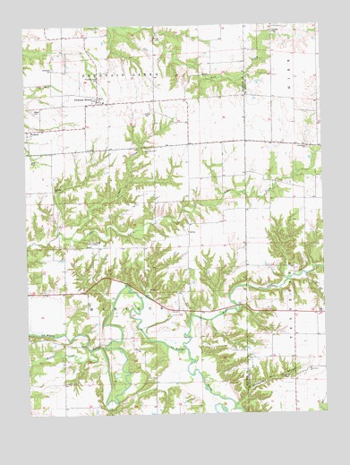 Fountain Green, IL USGS Topographic Map