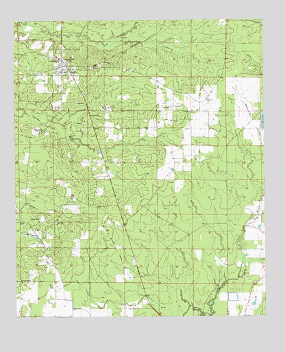 Fountain Hill, AR USGS Topographic Map