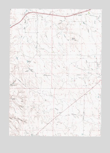 Four Bar J Ranch, WY USGS Topographic Map
