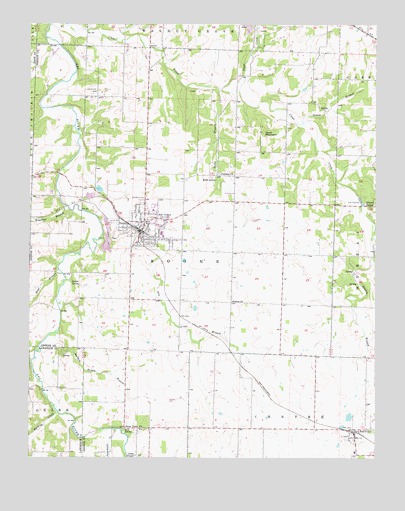 Ash Grove, MO USGS Topographic Map