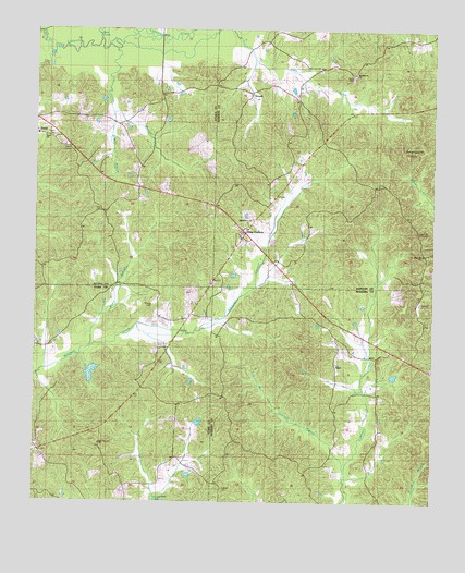 Four Corners, MS USGS Topographic Map