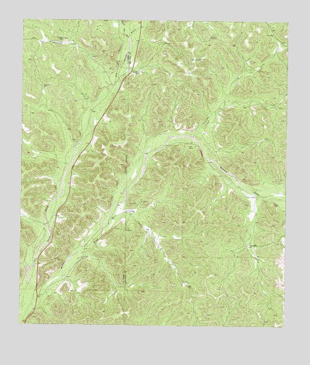 Four Mills, TX USGS Topographic Map
