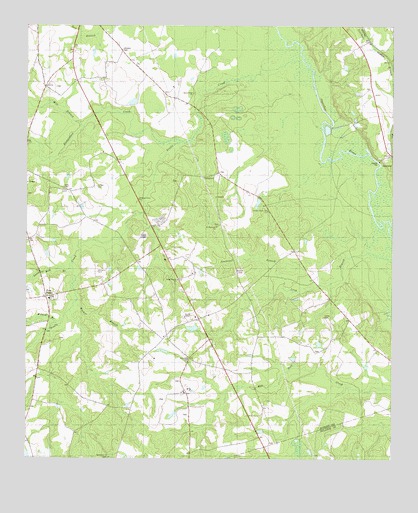 Four Points, GA USGS Topographic Map