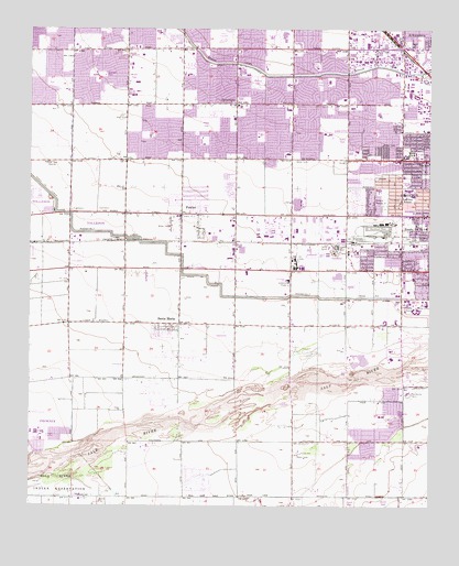 Fowler, AZ USGS Topographic Map