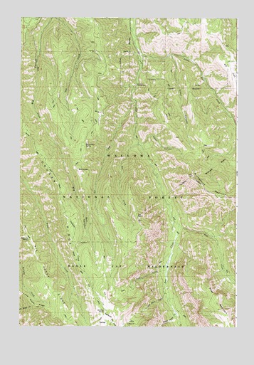 Fox Point, OR USGS Topographic Map
