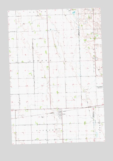 Foxhome, MN USGS Topographic Map