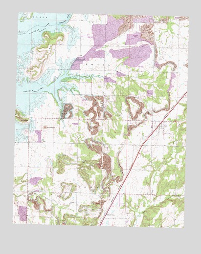 Foyil, OK USGS Topographic Map